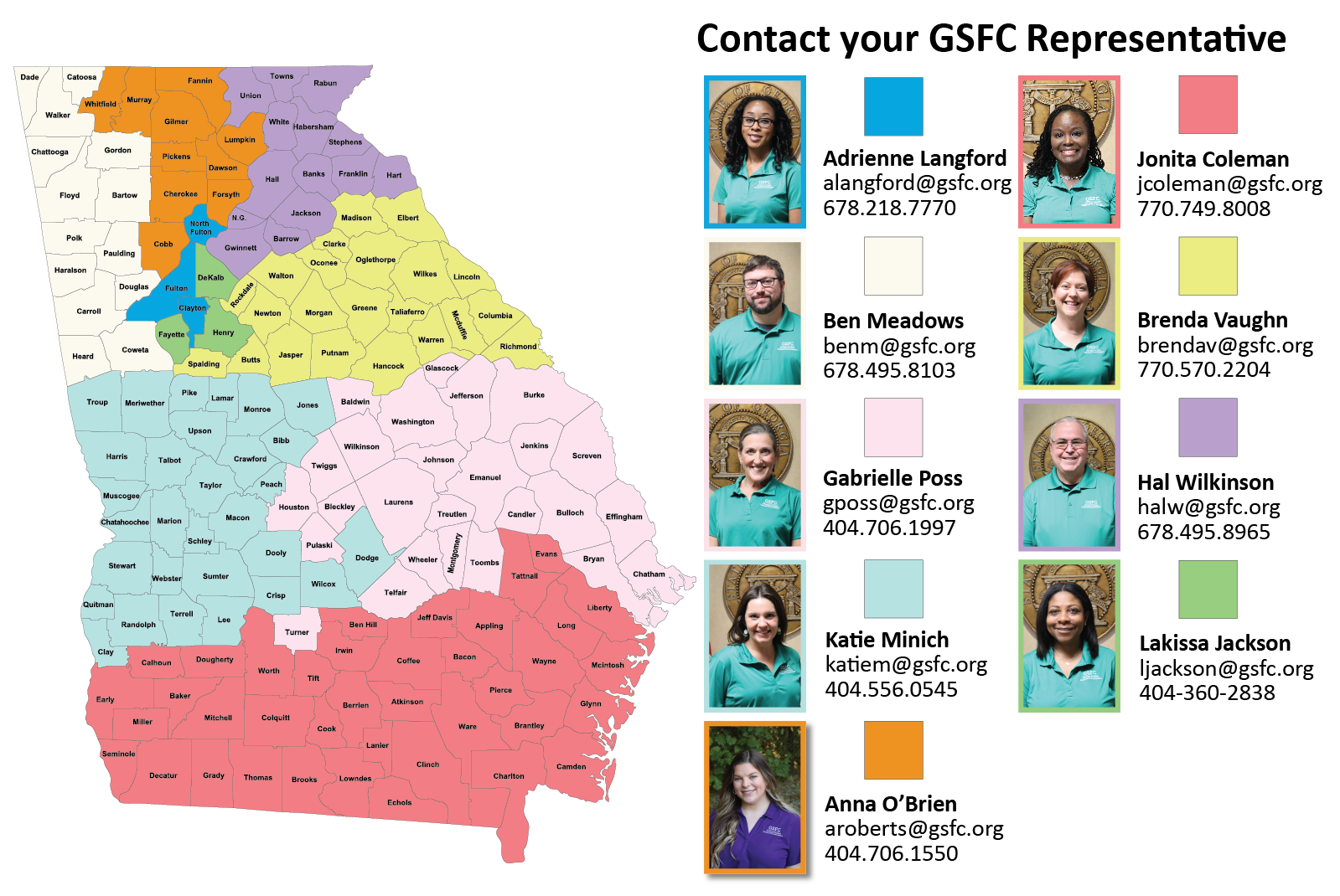 Contact Your GSFC Representative
