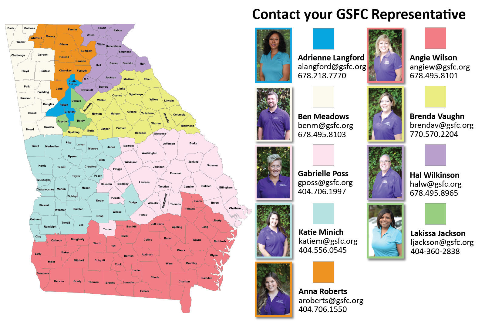 Contact Your GSFC Representative